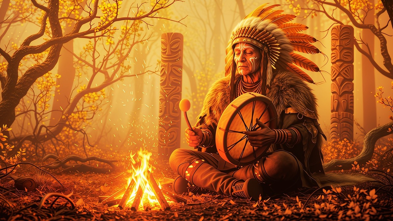 Enter the sacred tree portal 432hz shamanic drum journey for deep energy healing