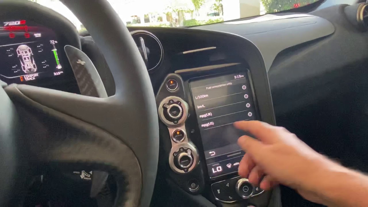 McLaren Easter Eggs and secret controls in the 720S Spider