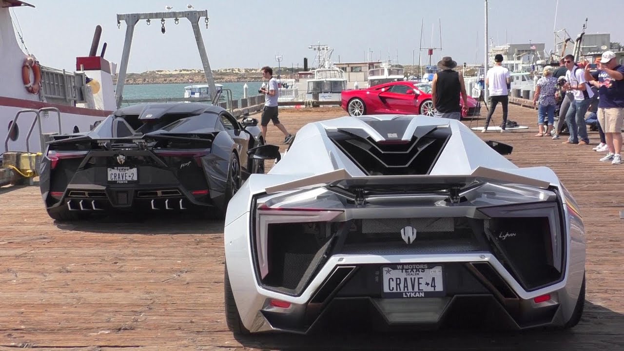 The $1.6 Million Fenyr Supersport & $3.4 Million Lykan Hypersport together!