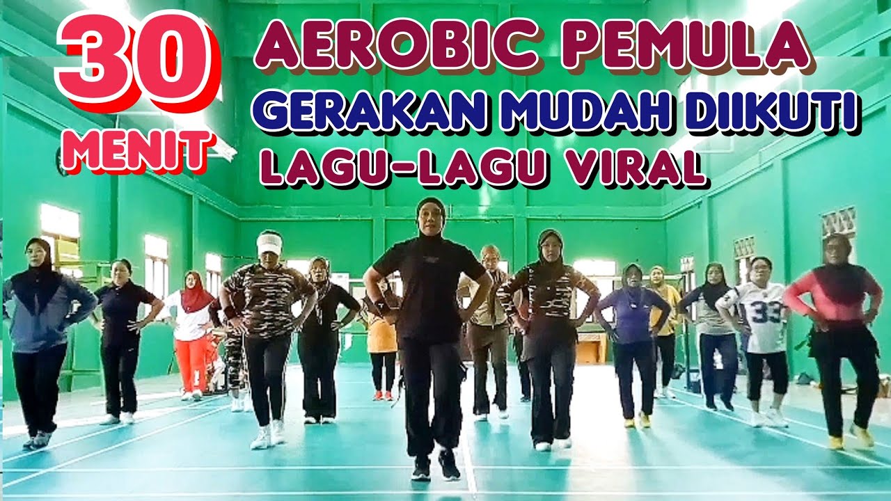 30 MENIT SENAM AEROBIC UNTUK PEMULA | LAGU LAGU VIRAL | MUDAH DIIKUTI Irna Chendani 