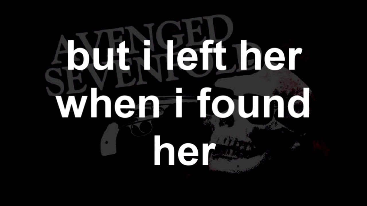 Dear God - Avenged Sevenfold [Lyrics]