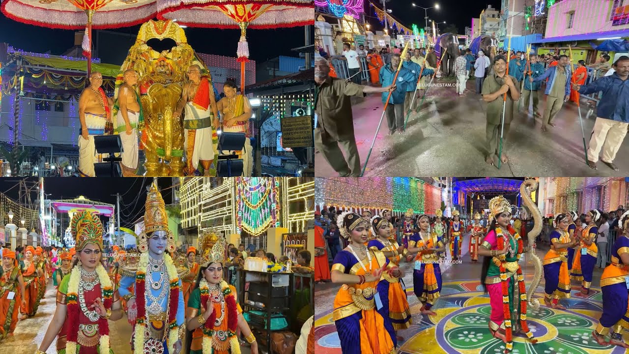 Tiruchanur Sri Padmavathi Ammavari Karthika Brahmotsavams Gaja Vahanam