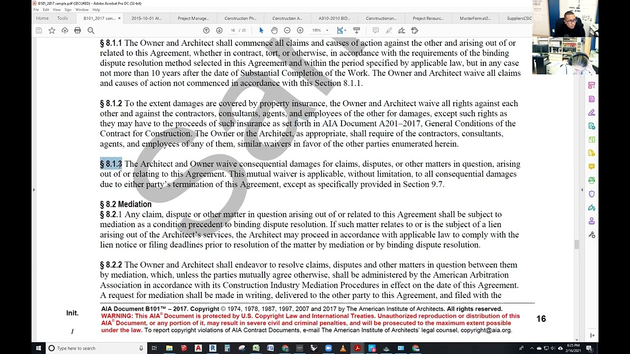 PRACTICE MANAGEMENT B 101 ARTICLES 8