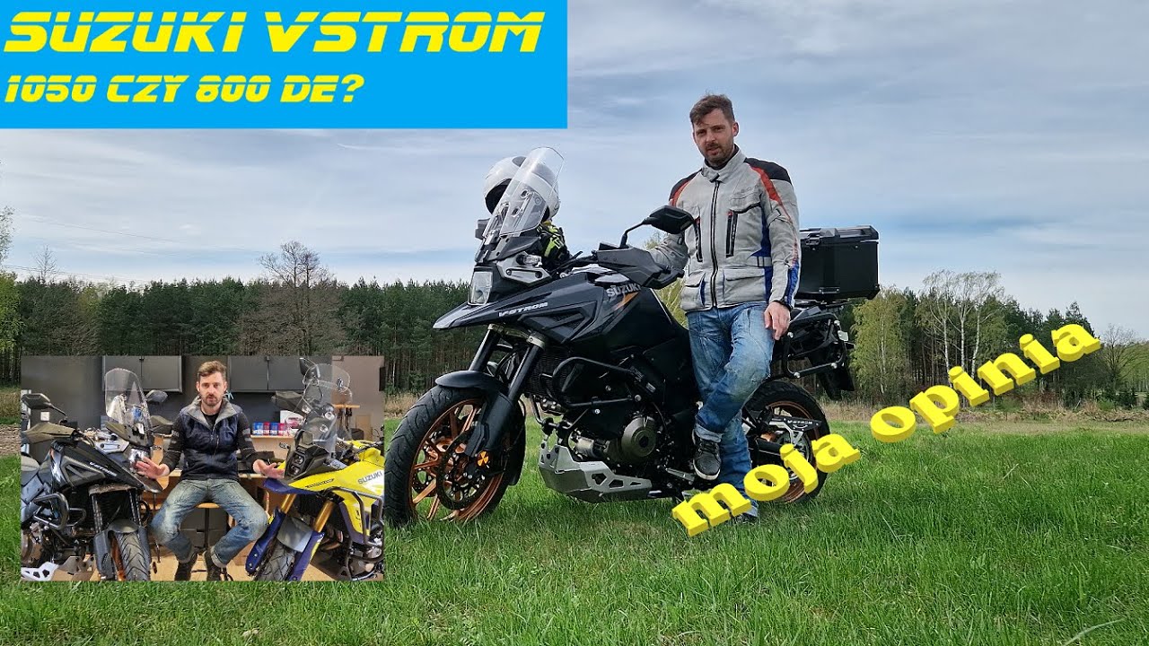 SUZUKI V-Strom 1050 czy 800 DE. Moja opinia