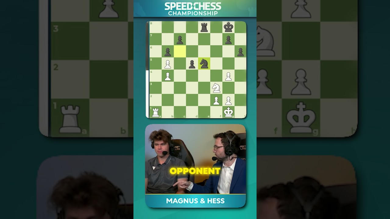 Robert Hess Asks Magnus If He Would PUSH In Endgame with Hikaru vs. Hans