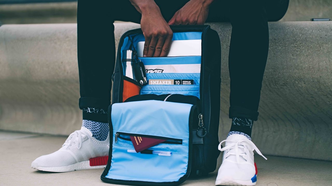 pinqponq Cubik Rucksack packing skills