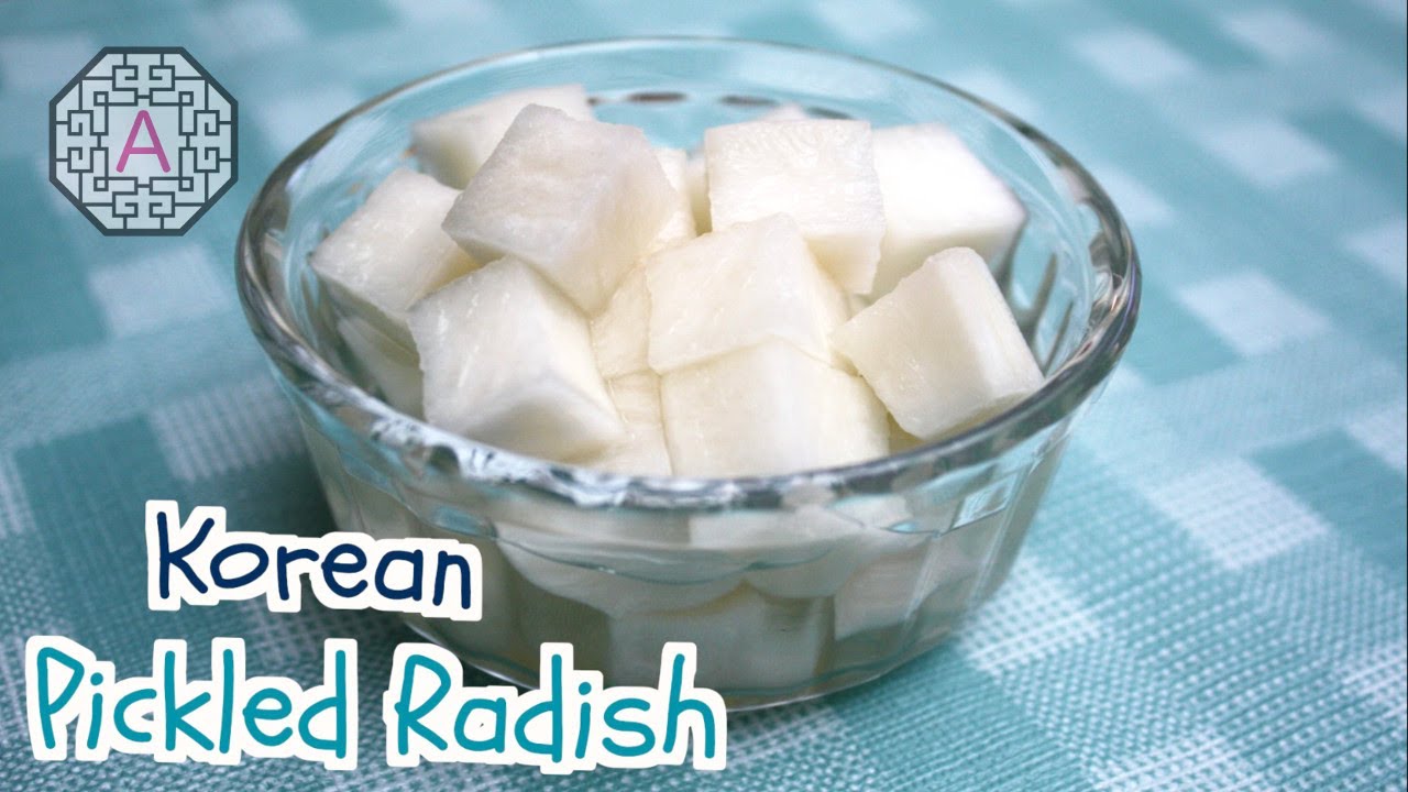 Korean Pickled Radish for Fried Chicken (치킨 무, ChiKin Mu) | Aeri's Kitchen