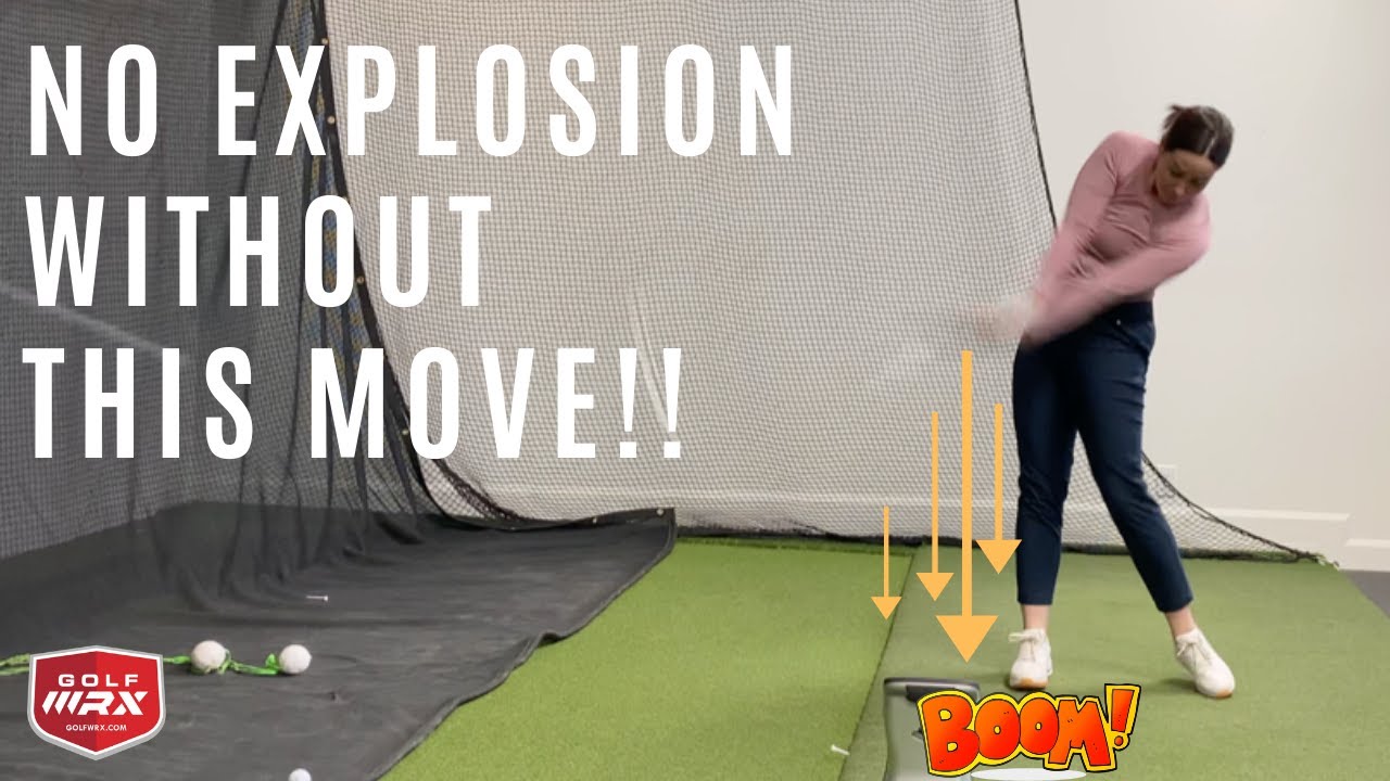 NO EXPLOSIVE POWER IN GOLF SWING WITHOUT THIS MOVE!! Golf WRX