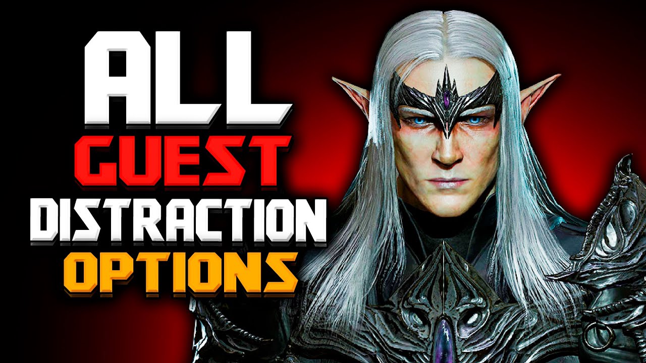 Skyrim ٠ All Guest Distraction Options in Quest 