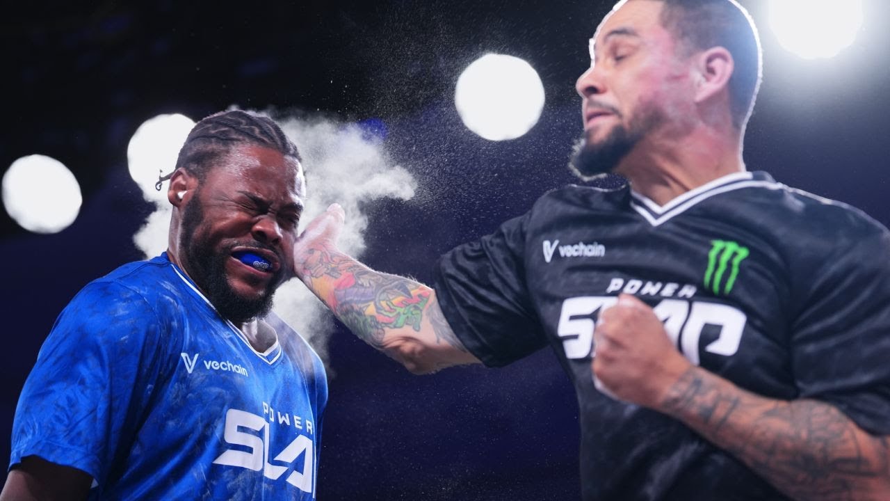 INSANE Light Heavyweight Clash 👋 | Steve Osango vs Cesar Gonzalez | Power Slap 12 - Full Match