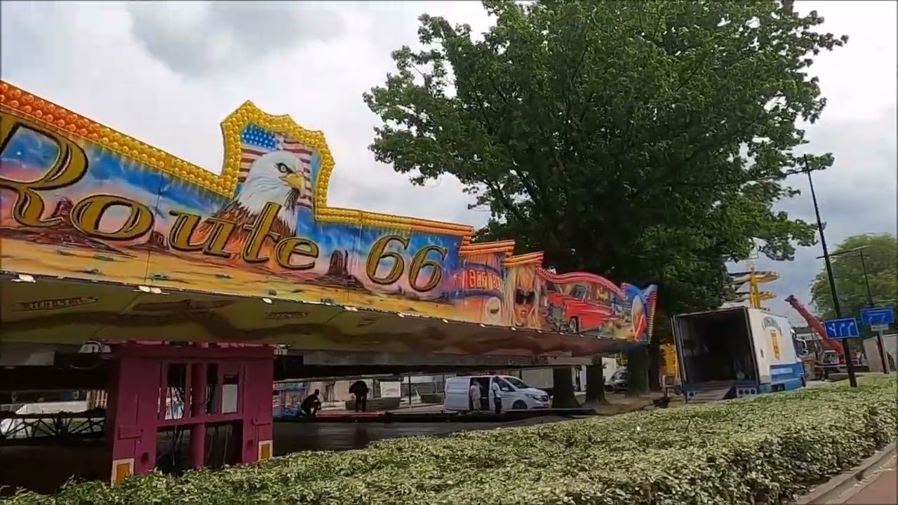 kermis Tilburg 2023 opbouw woensdag 19 juli 2023
