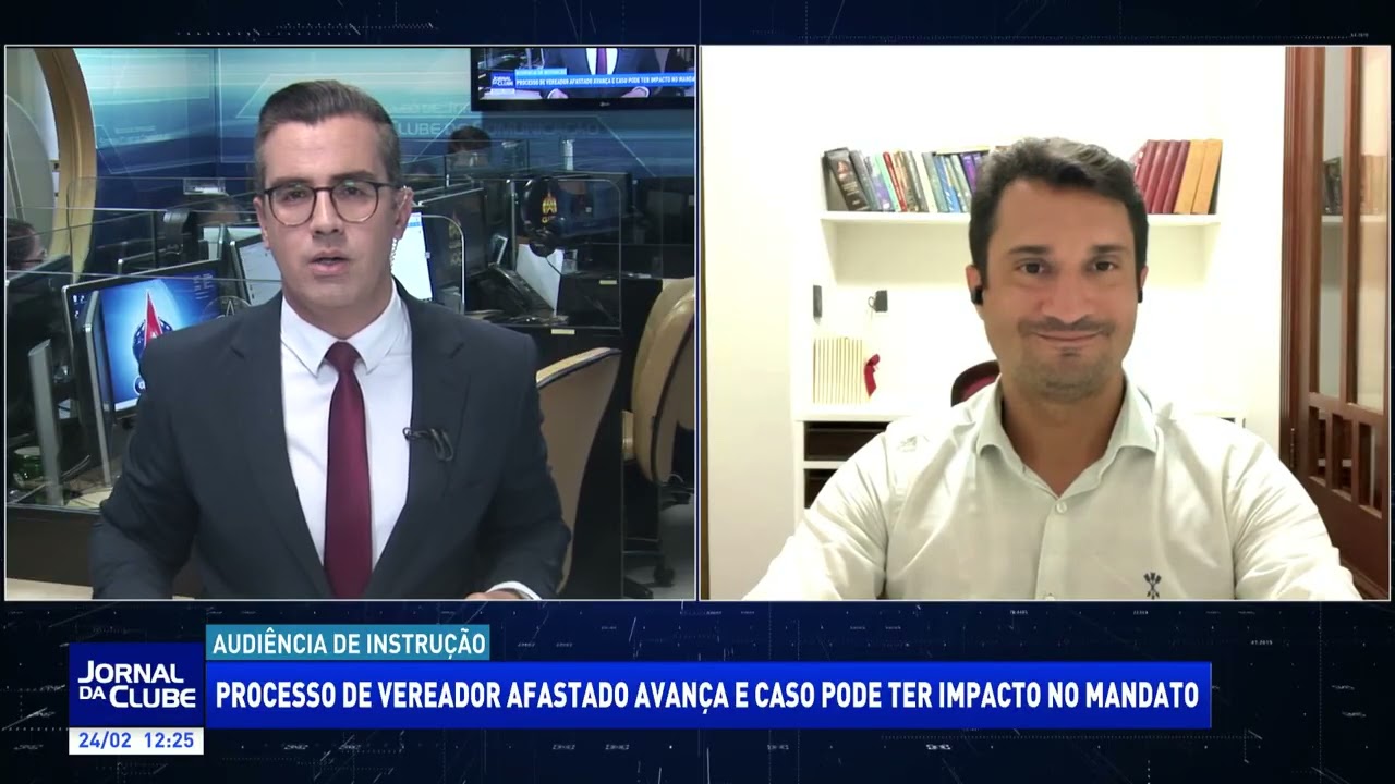 Caso Bigodini: processo de vereador afastado avança + LINK - Jornal da Clube (24/02/26)