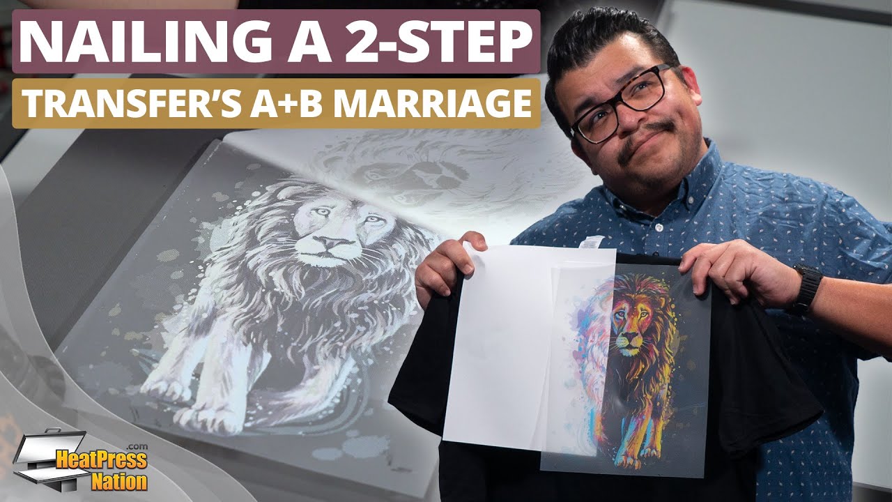 How To Get A Proper A+B Marriage With White Toner Direct-To-Film Transfers