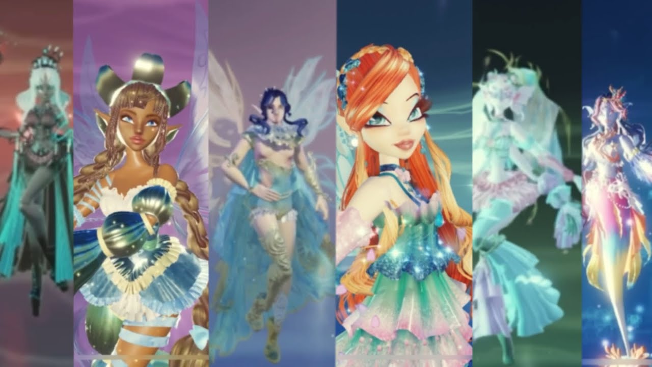 EVERY transformation in THE MYTHICAL GUARDIANS roblox 🌬️✨🧚‍♀️🍄