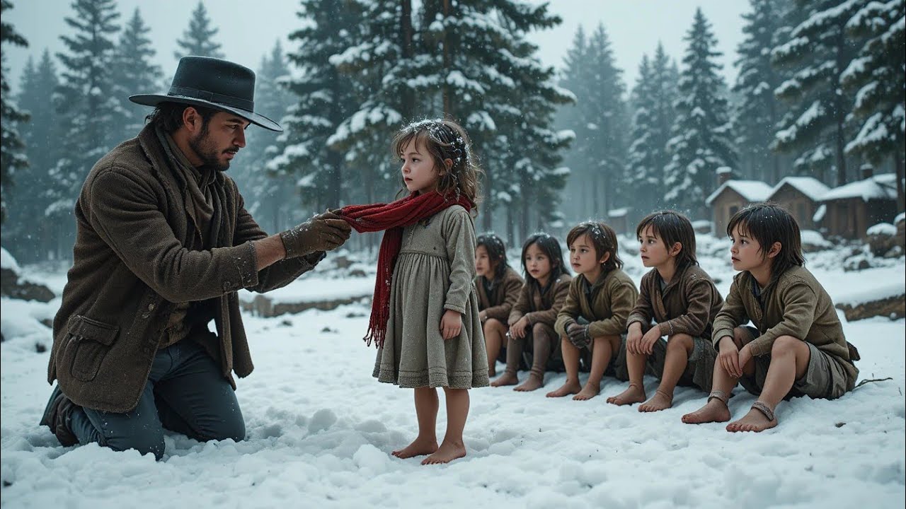 A Cowboy Found Them Starving in a Blizzard — The Oldest Girl’s Final Words Broke Him