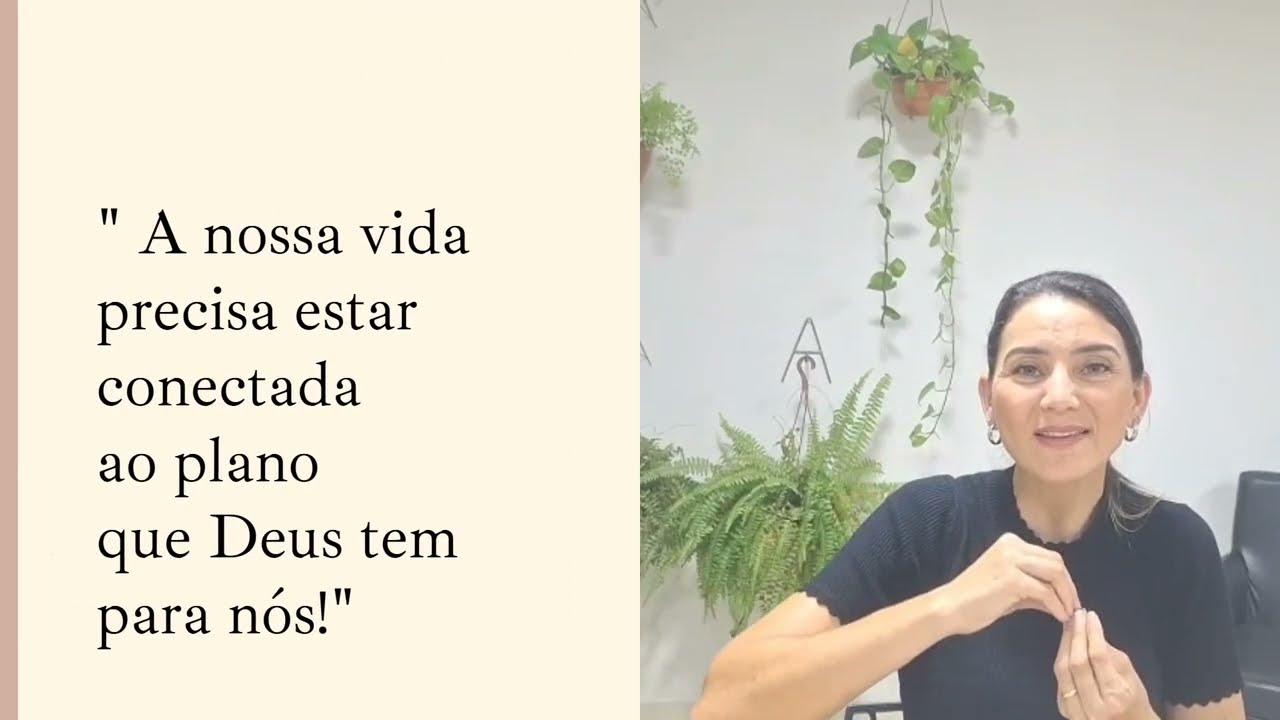 João 17: 6-8     O Plano de Deus para nós.