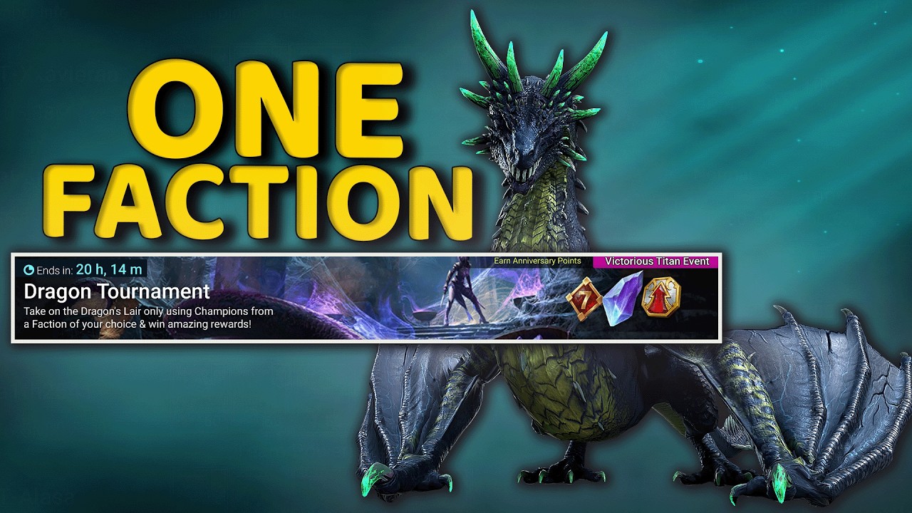 Dragon Tournament&hellip; BUT You&rsquo;re Locked to ONE Faction?! 😳