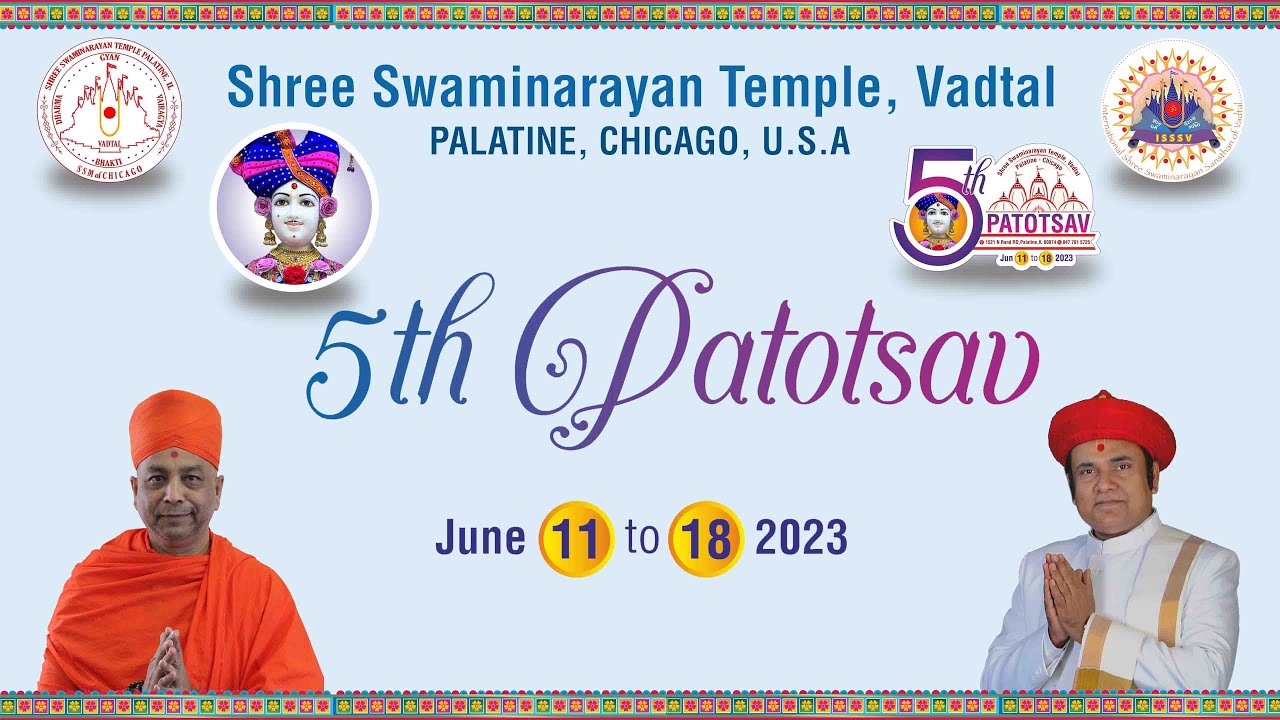 5th Patotsav Day 2 ~ P.P.S.S. Bhaktiprakashdasji Swami Katha ~ 6-12-23