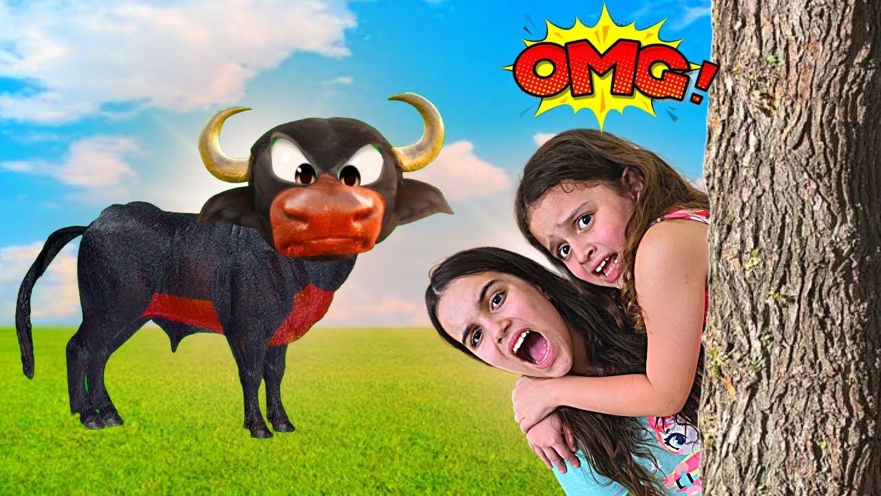 Marina e Elisa em uma História Engraçada de MISTÉRIO do BOI DA CARA PRETA e Outras Historinhas