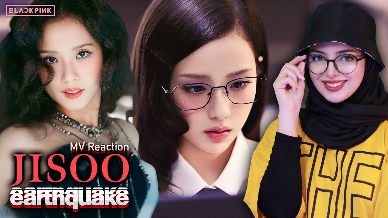 آهنگ جدید جیسو عضو بلک پینک😍❤️ JISOO - earthquake (Official Music Video)Reaction/ENG SUB