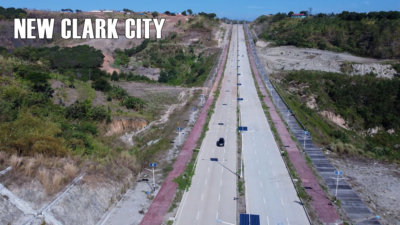 New Clark City Papunta sa Monasterio de Tarlac | Malawak na daan at napakabilis dahil walang traffic
