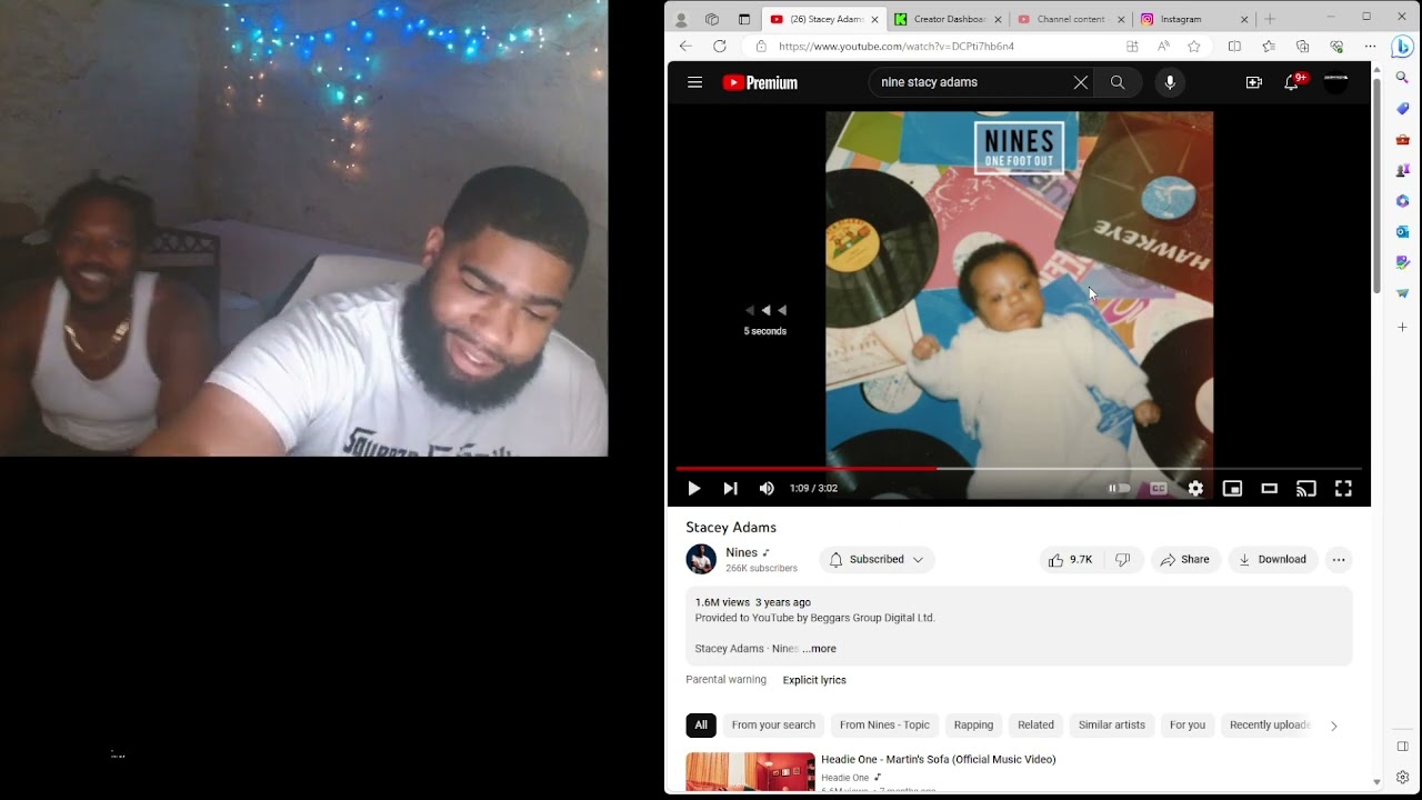 Nines - Stacey Adams |Reaction