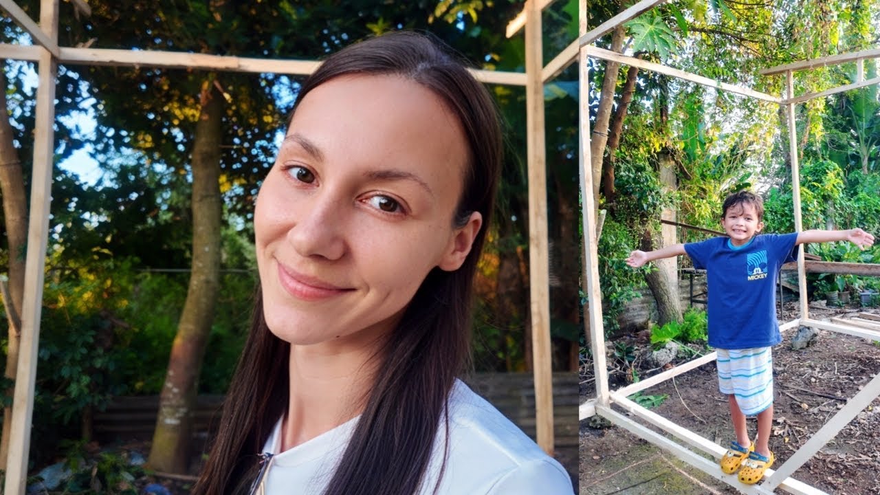 Начинаем новый проект🪚🐓Адаптируюсь к климату на Филиппинах. Семейный влог 