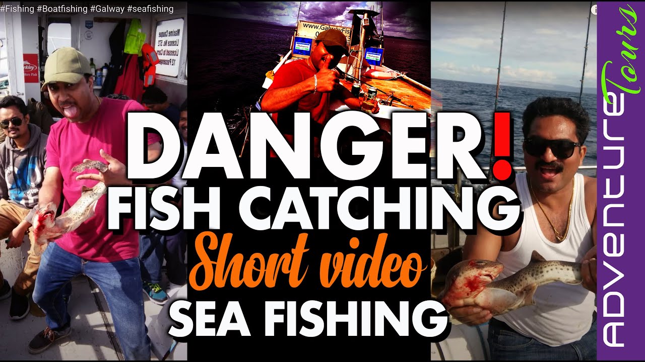 Dangerous Sea fishing|Irish Boat Fishing Tips #seafishing #Boatfishing #Galway #Seafishing