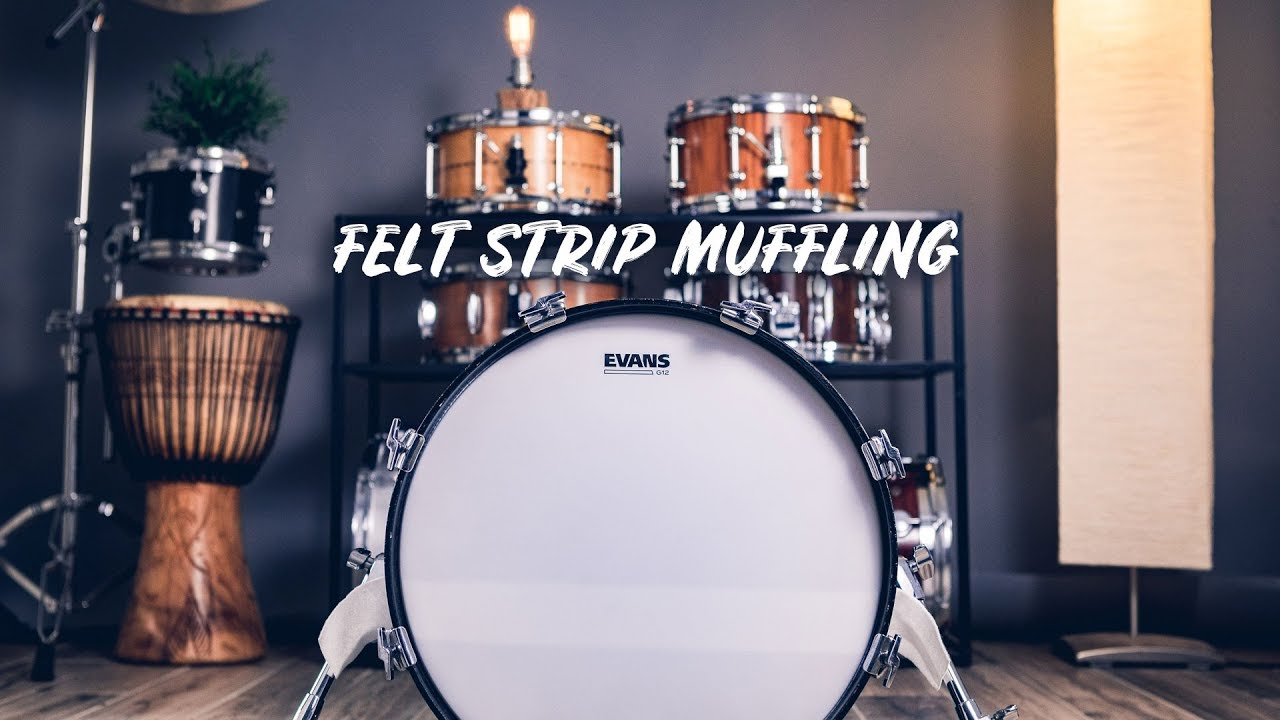 How to Muffle a Bass Drum with Felt Strips | Season 2 - Episode 2
