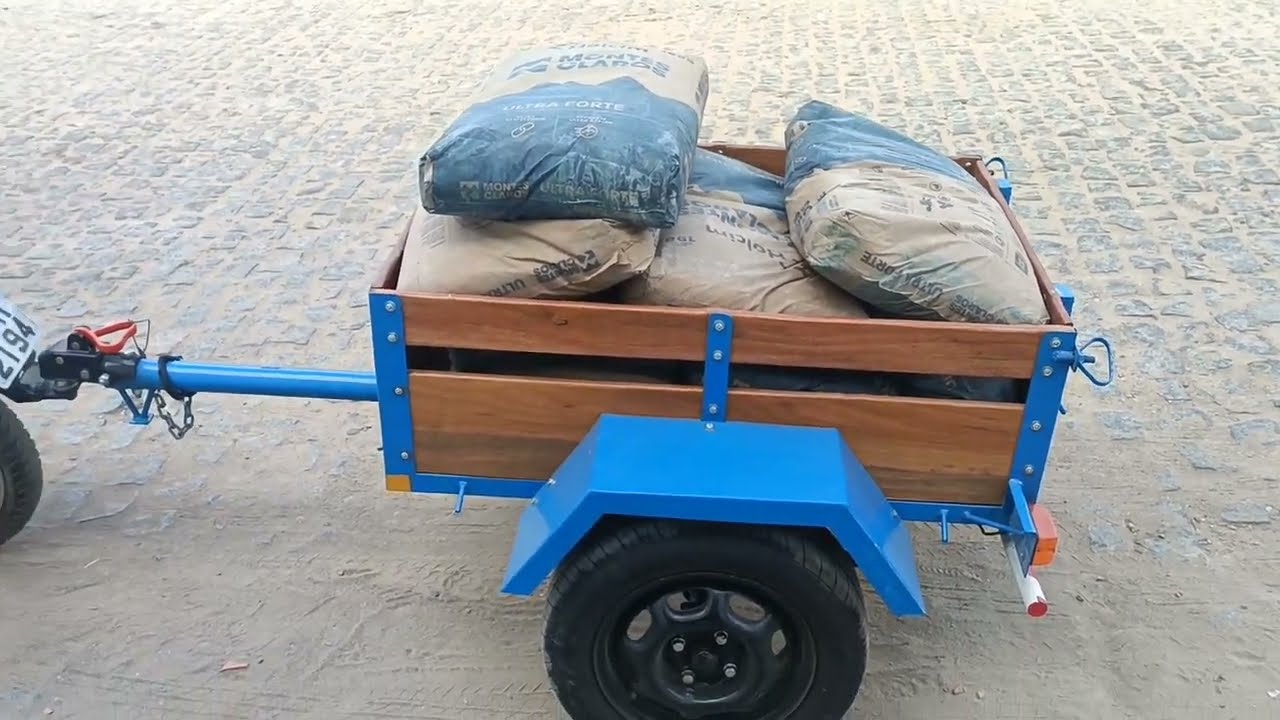 Melhor engate pra Moto embutido capacidade máxima de tração 500kg😱😱