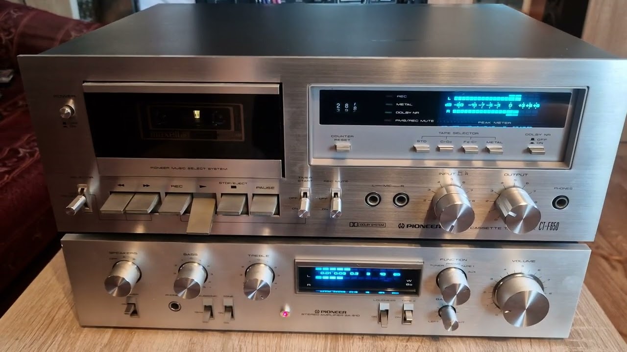 Pioneer ct-f650 made in Japan 1979