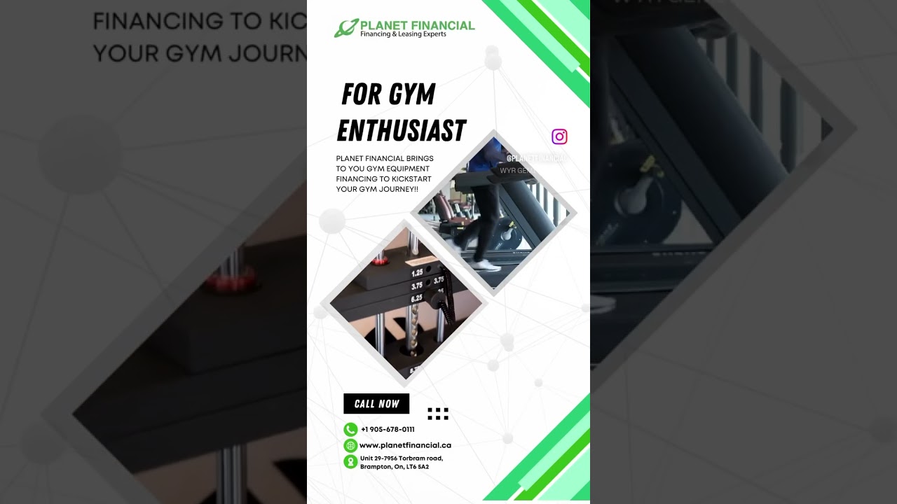 Gym equipment financing | PLANET FINANCIAL