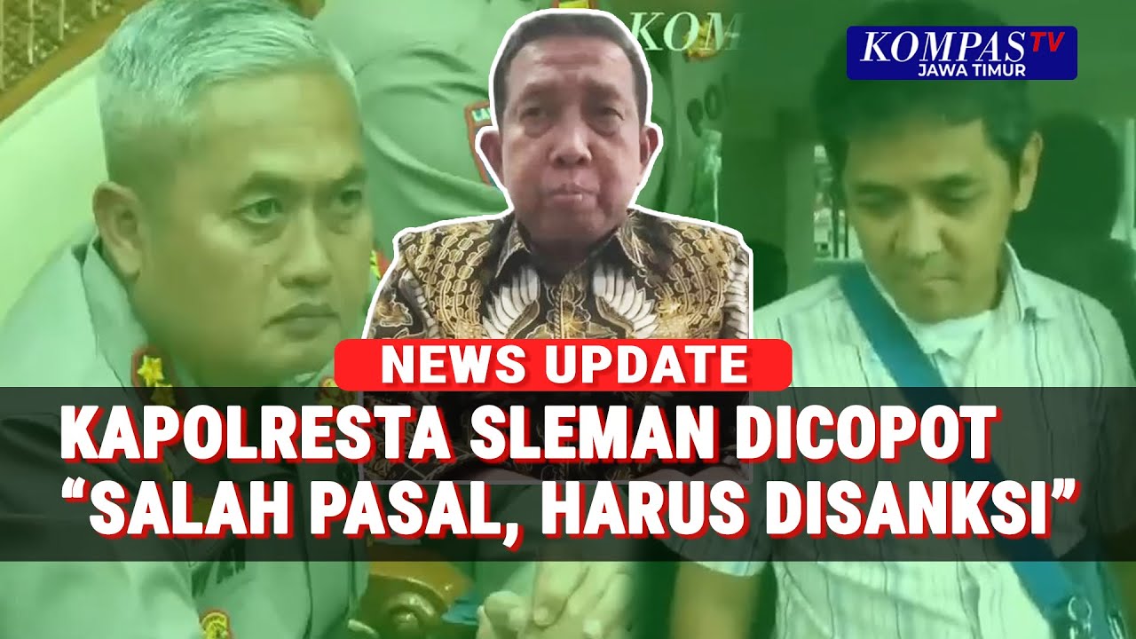 Kasus Hogi Bela Istri Kejar Jambret, DPR Tanggapi Pencopotan Kapolresta Sleman!