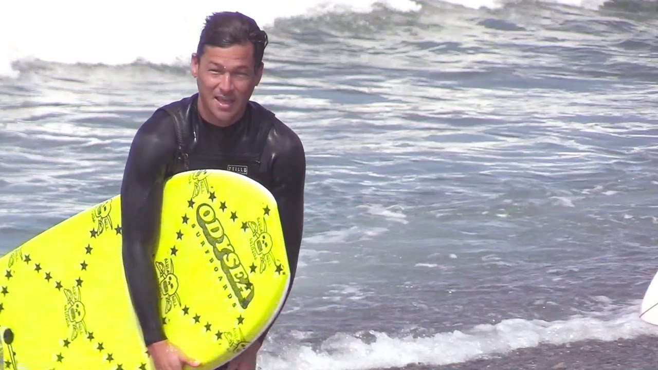 KALANI ROBB RIPPING HIS STAND-UP BODYBOARD