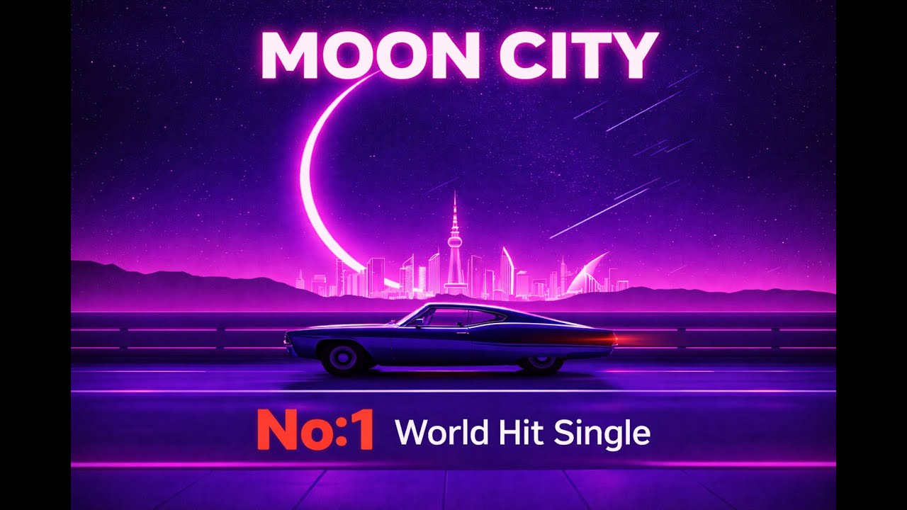 Moon City World Hit Single | No: 1 Night Drive Song