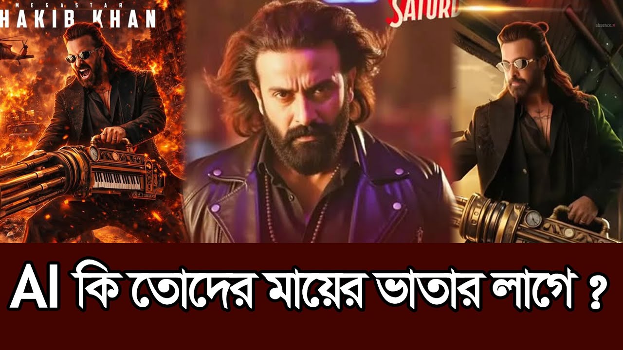 ভন্ডরা বলছে শাকিব খানের প্রিন্স সিনেমার পোস্টার এ আই দিয়ে তৈরী করা 𑅁 Shakib Khan 𑅁 Prince
