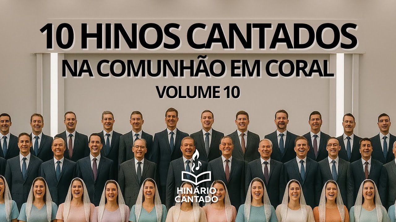 10 Hinos Cantados em Coral | Volume 10 | Hinos CCB #ccb#HinarioCantado #HinosEmCoral