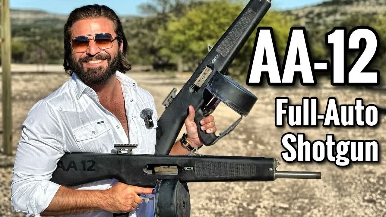 Легендарный Автоматический Дробовик - АА-12 // Brandon Herrera на Русском