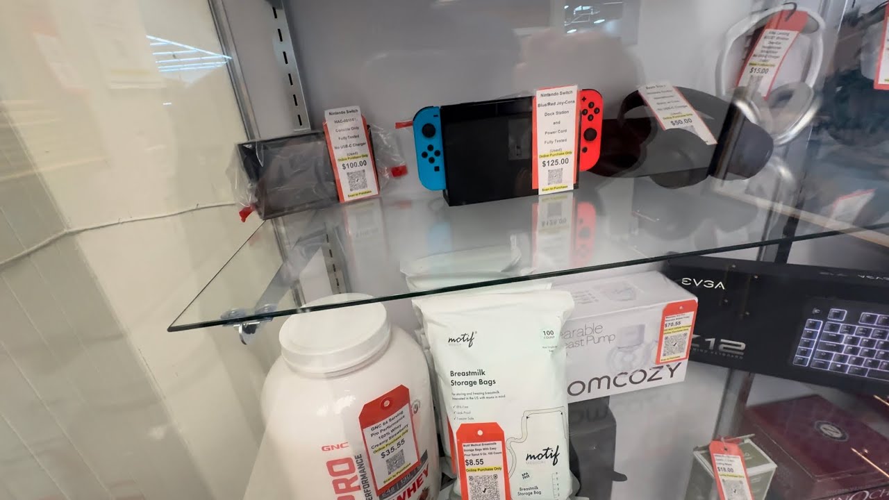 I Found a NINTENDO SWITCH OLED at a THRIFT STORE￼