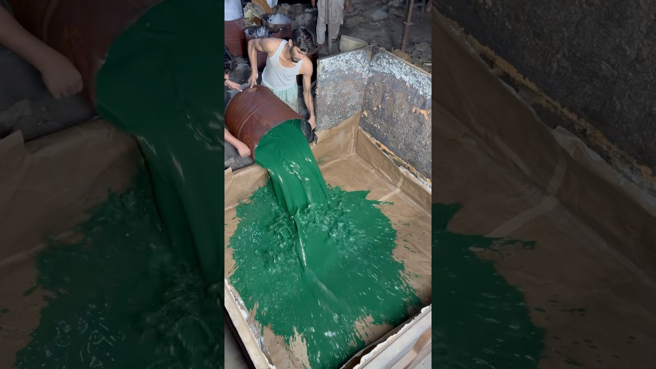 Dark Green Foam Production for Sofas & Beds | Inside the Factory future&rdquo;