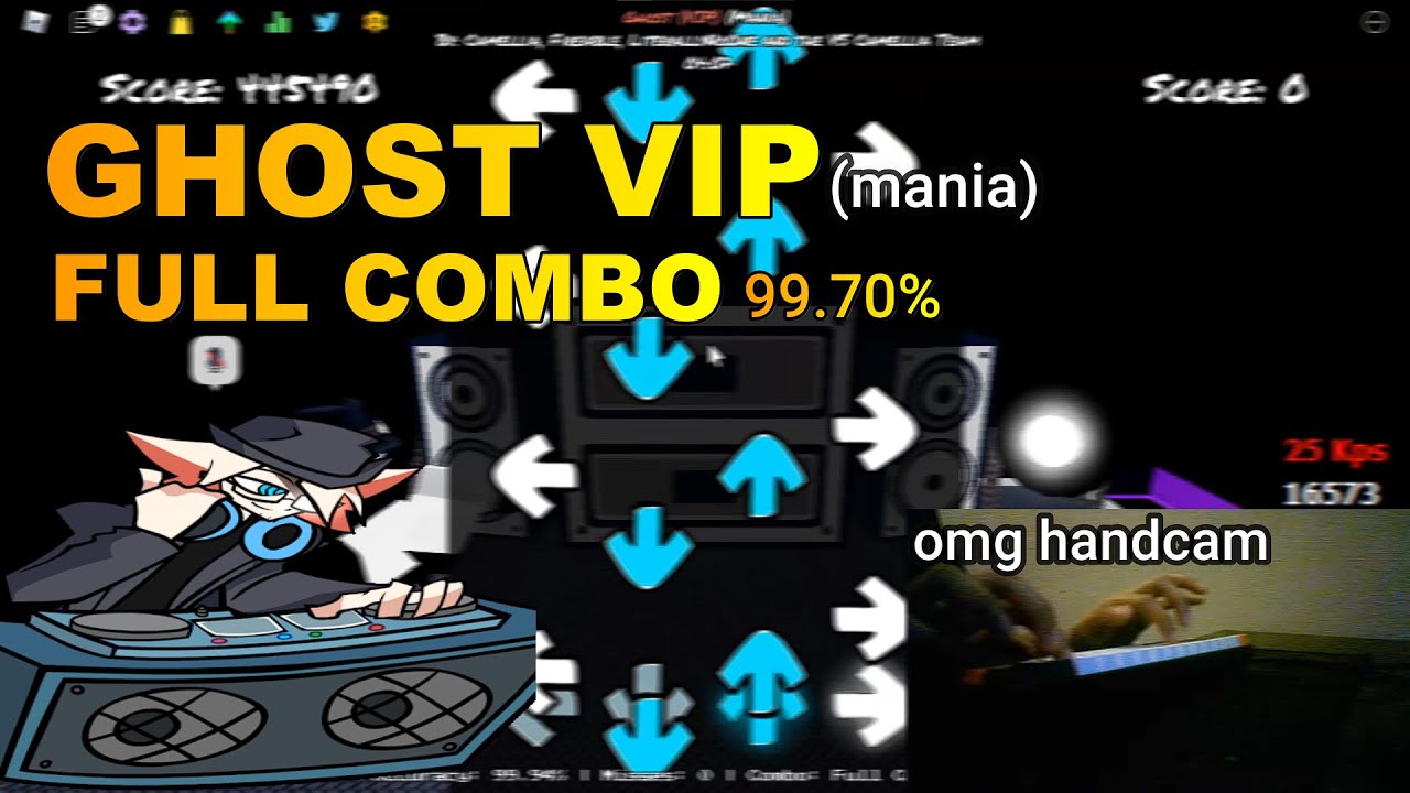 Funky Friday | (99.7% FC) GHOST VIP (MANIA) | Left side + Handcam