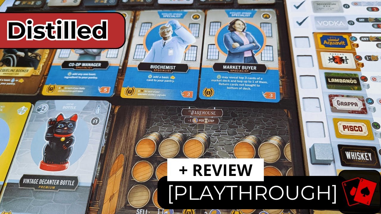 Solo Playthrough + Review | Distilled