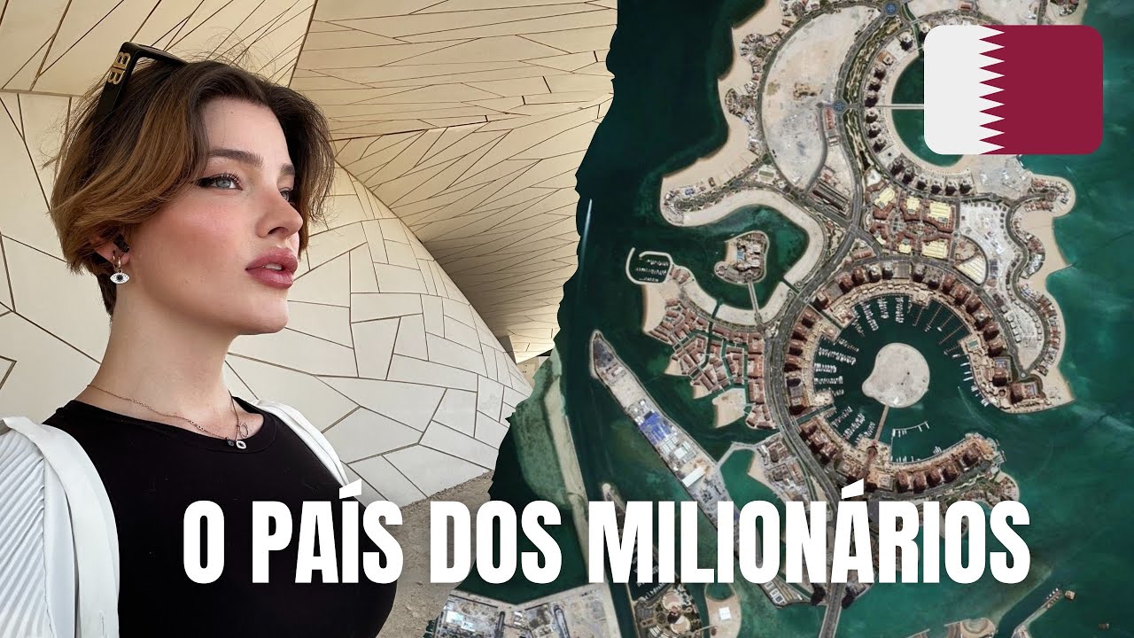 É ISSO que vivem no QATAR? Minha experiência em DOHA 🇶🇦✨