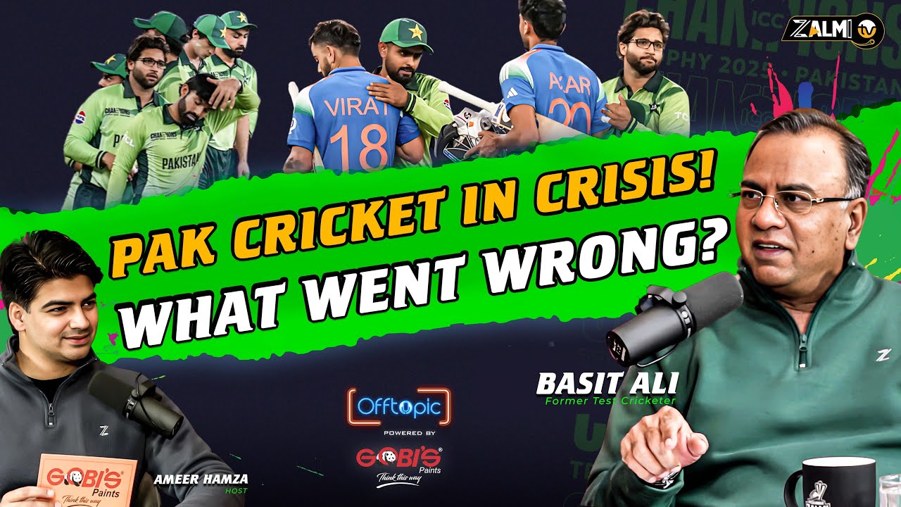 BASIT ALI Podcast | PAK Cricket in Crisis | Champions Trophy Special | Zalmi TV