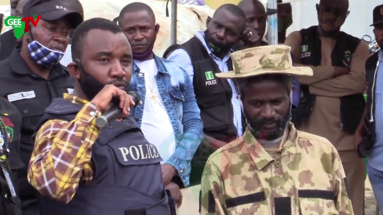 Kidnapper Operating in Kaduna Katsina Zamfara and other State Paraded by Police in Abuja