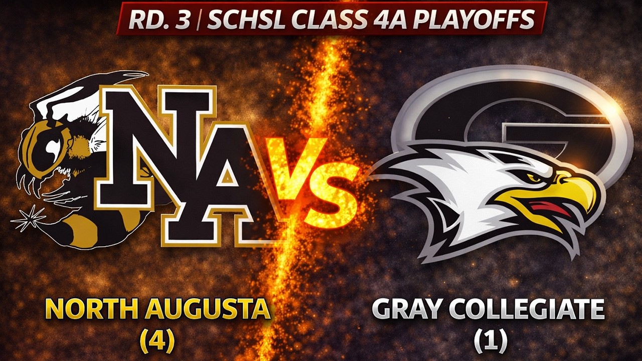 Gray Collegiate (1) vs. North Augusta (4) | SCHSL 4A Basketball Playoffs Round 3 | Key Moments
