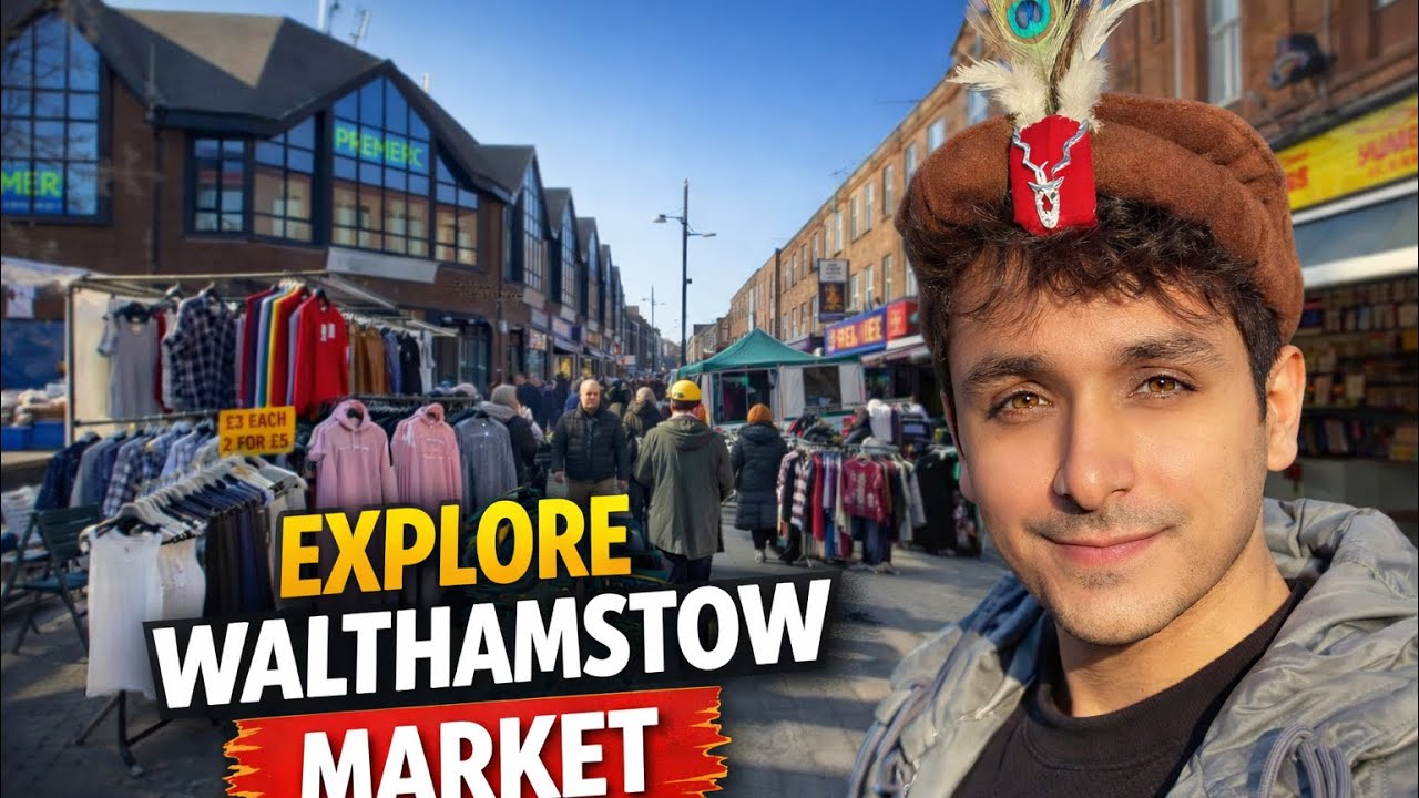 A Day in Walthamstow market/London street market tour.