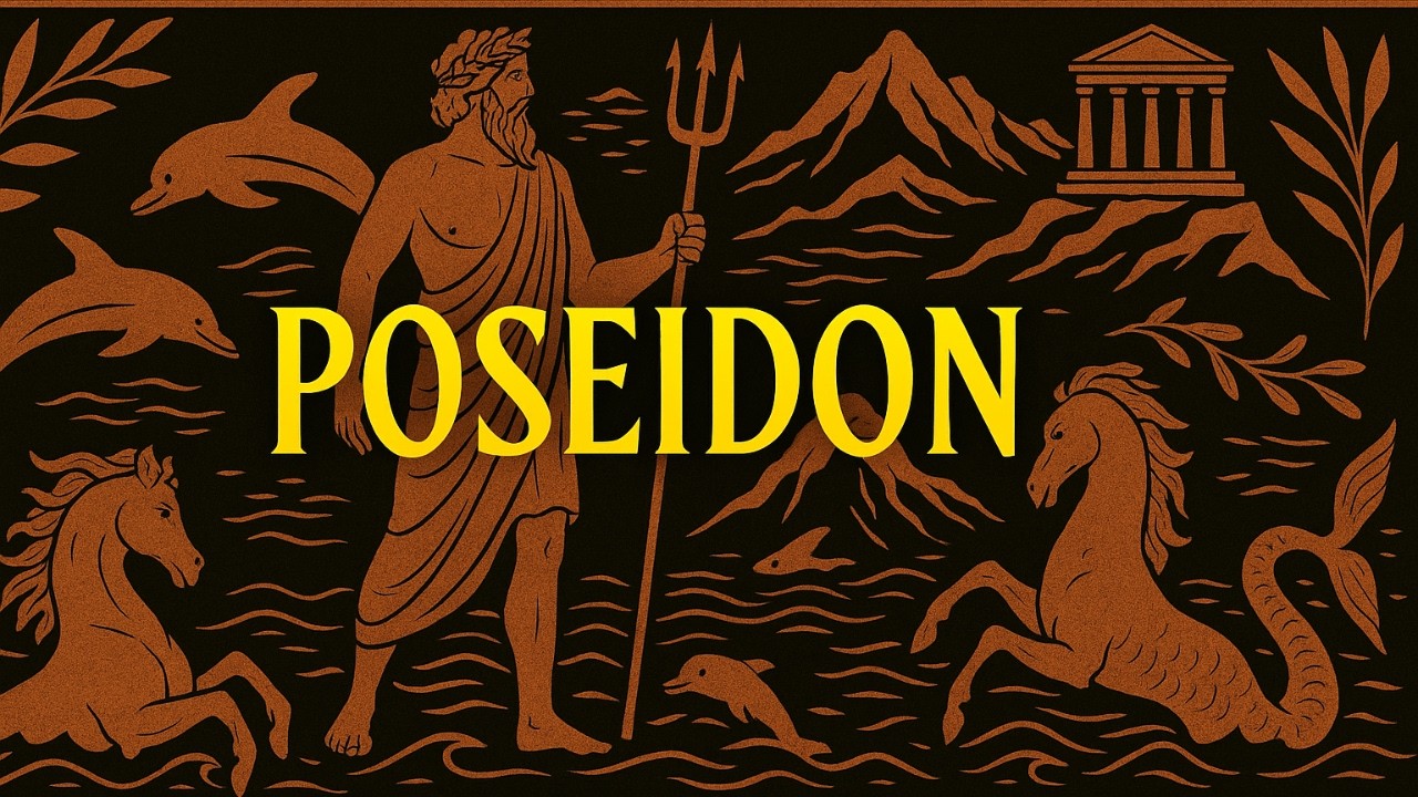 Fall Asleep to the ENTIRE Story of Poseidon (Greek Mythology for Sleep)