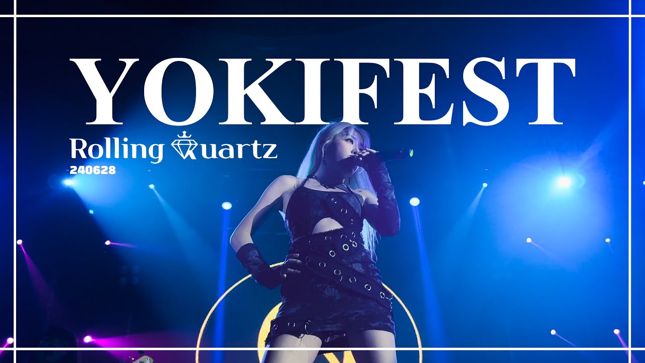 240628 Rolling Quartz 롤링쿼츠 (Full Concert) // Yokifest in Hungary (sub + lyrics)