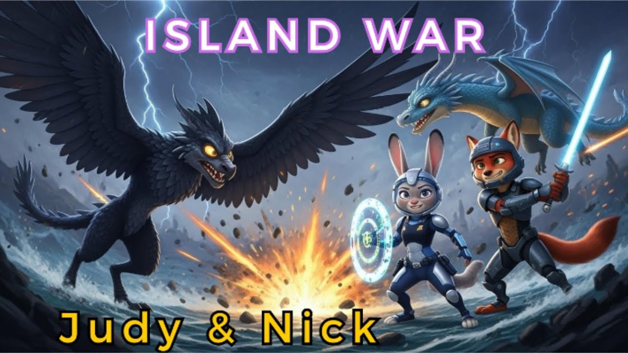 Judy & Nick: Island Paradise to Battlefield — The Legendary Beast Razorwing Strikes